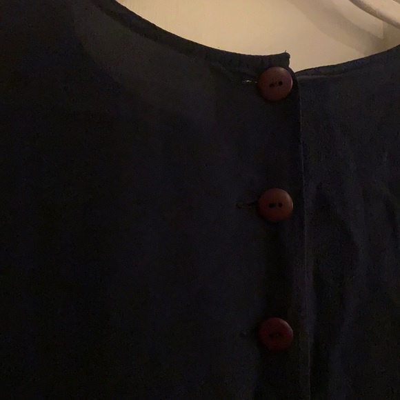 Eleanor P Brenner 100% Silk Short Sleeve Top - Picture 10 of 11